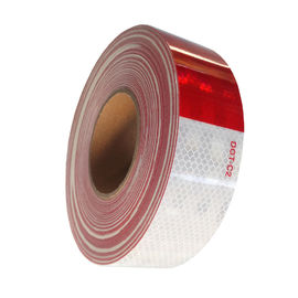 Night  Infrared Honeycomb Automotive  Red And Silver Reflective Tape