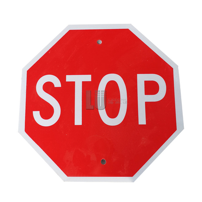 High Viz Retro Reflection STOP ป้ายถนนสติ๊กเกอร์สะท้อนแสง
