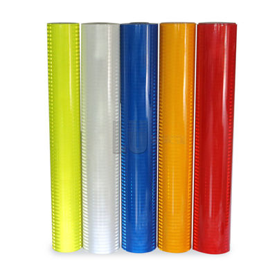 ผู้ผลิตโรงงาน PET PVC Retro สติกเกอร์สะท้อนแสง แผ่นสะท้อนแสง แผ่นฟิล์ม Printale วัสดุแผ่นสำหรับป้ายถนน