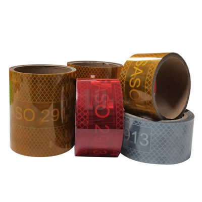 Customized logo ECE104 Curtain Side Segmented Reflective Tape