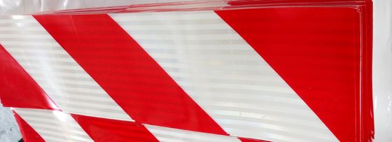 135 mm*565 mm Safety Reflective Sticker ป้ายสติ๊กเกอร์สติ๊กเกอร์สติ๊กเกอร์สําหรับรถยนต์หนัก