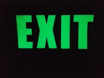 Self-adhesive Glow In The Dark Material Photoluminescent Vinyl High Luminous Printable Film