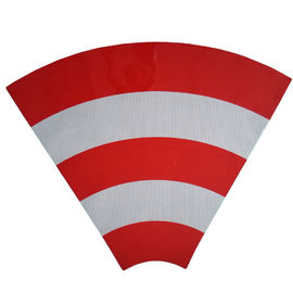 Hi Viz High Intensity Reflective Vinyl Sticker Retro Reflective Sheeting Roll For Traffic Cone