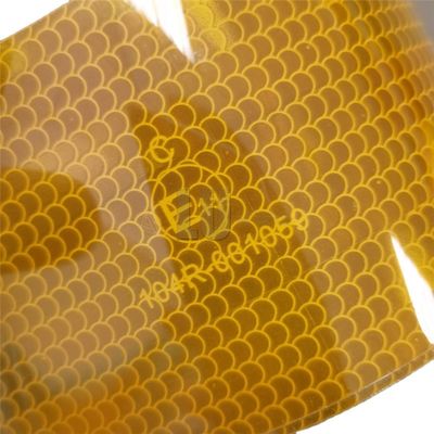 ซาอุดีอาระเบีย 2 นิ้ว 3 นิ้ว 4 นิ้ว * 25m เทปความปลอดภัยสะท้อนโลหะสําหรับรถบรรทุก