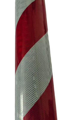 High Visibility white and red Reflective Chevron Reflective Stripe Tape For Vehicles