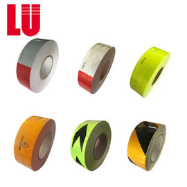 Diamond Grade Mirco Prismatic Car Accessories Reflect Warning Yellow Safety Reflector Sticker Roll Reflective Tape For Truck