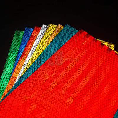 Outdoor Weather Resistant HIP Retro Reflective Vinyl Sheeting For Traffic Sign