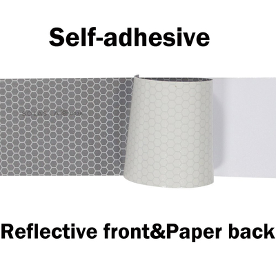 Factory Price Self Adhesive PSA Solas Grade Marine Reflective Tape Sticker Film Sheeting For Safety Guide