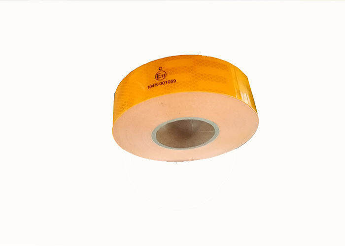 ล้างเทปสะท้อนแสง 2 นิ้วสำหรับรถยนต์อะคริลิคแบบด้านเดียวหรือวัสดุพีซี