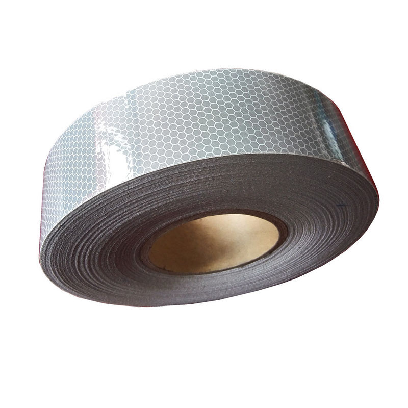 การเปลี่ยนสีเทป Barriercade Police Reflective Tape, เทปความปลอดภัยสีเหลืองสะท้อนแสงสำหรับบันไดบันได