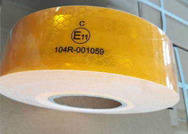 Warning Marking  Infrared Retro Ece 104 Reflective Tape ,   Trailer Conspicuity Tape
