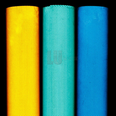 Glass Beads Reflective Sheeting For Traffic Signs Or Vehicles Meet EN12899 Standard